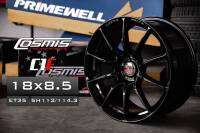 ล้อแม็กใหม่ ขอบ18 -  COSMIS รุ่น CF1- สีดำเงา - ขอบ18 x 8.5 x 8.5 x 5รู112/114.3 ET35/35 - ส่งฟรี Kerry Express - กรุณาสอบถามสต็อกก่อนกดสั่งซื้อ