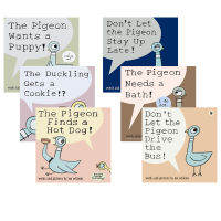 The pigeon pigeon Series 6 volumes Mo Willems early childhood education picture book enlightenment childrens books caddick award emotional quotient living habits training pig and elephant English original