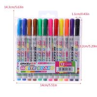 12 Colors Whiteboard Marker Pen Non Toxic Dry Erase