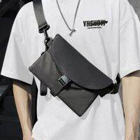 [Fast Delivery] กระเป๋าคาดหน้าอกCross Body Bagกระเป๋าสะพายไหล่กระเป๋าเดินทางสายกระเป๋ากระเป๋าคลัตช์กระเป๋าถือผู้ชายชายวัยรุ่นImportแฟชั่นการออกแบบกันน้ำไนลอนสีดำ