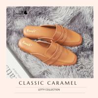 Finest Shoes : Letty : Caramel #รองเท้าหนังนิ่ม #รองเท้าผู้หญิง