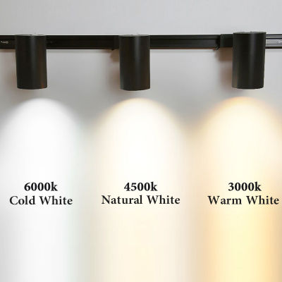 Set Led Track Light Fixture COB Track Lighting Wall Lamp Rail Spot Lights Led 203040W Spotlight Clothing Shop Store Home 220V