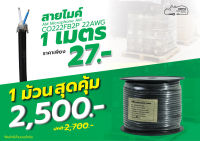 สายไมค์ AM Microphone AM C0222FB2P 22AWG X100เมตร ของแท้ ราคาถูก ส่งไว (ใบกำกับภาษีทักเเชทได้เลยค่ะ) ฮิปโป ออดิโอ Hippo Audio