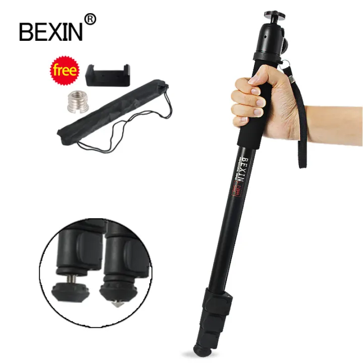 bexin-escopic-handheld-pole-walk-stick-lightweight-video-dslr-camera-stand-ball-head-monopod-unipod-for-canon-nikon-fuji