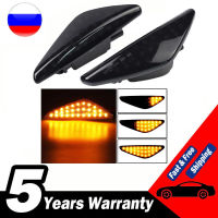 2Pcs Sequential Dynamic Flowing LED Side Marker ไฟเลี้ยวสัญญาณไฟกระพริบสำหรับ BMW E70 X5 F25 X3 E71 2007-2013