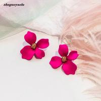 【YF】☏  Korean Earrings 2019 New Fashion Woman Brinco Wholesale Jewelry Colorful