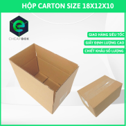 10 PCs 18x12mill cm online packing cod carton box-made by cheapbox