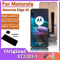 ชุดหน้าจอดิจิตอลสำหรับ Motorola Edge 30สัมผัสหน้าจอ Lcd สำหรับ Moto Edge30จอ Lcd