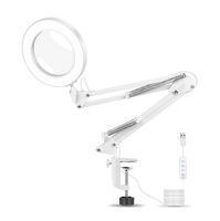 FixGadget USB Desktop LED Ring Light Welding Auxiliary Magnifying Glass Lighting Desk Lamp