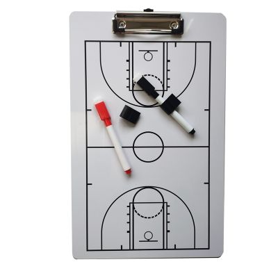 Coach Board Dry Erase Coaching Board Basketball Guidance Board Whiteboard for Basketball