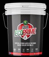 SOLID ECO PRIME สี่รองพื้นผนังสำหรับภายในและภายนอก ช่วยเรื่องความชื้นและป้องกันเชื้อรา - 4L