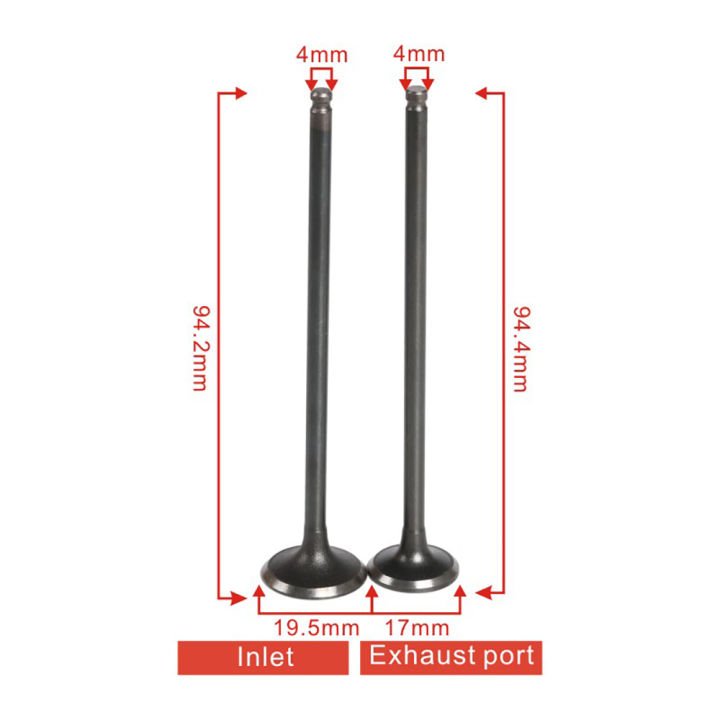 enjin-motosikal-masuk-pengambilan-valve-ชุดไส้หลอดอิเล็กทรอนิกส์วาล์วไอเสียสำหรับ4hm-yamaha-xjr400-xjr-400-1990-1994x-เจอาร์1995-2002