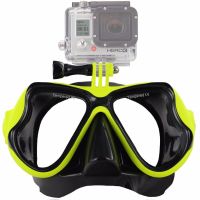 Diving Mask For Gopro Mount Tempered Glasses For Gopro Hero8 7 6 5 4 Sj4000 SJ5000 Camera Accessories