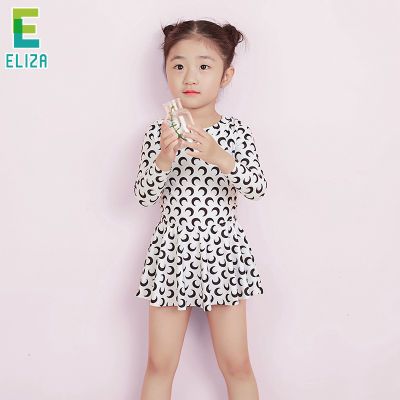 ES Childrens swimsuit, girls one-piece summer skirt, cute princess, little boy, middle and big children, Korean Internet celebrity baby swimsuit