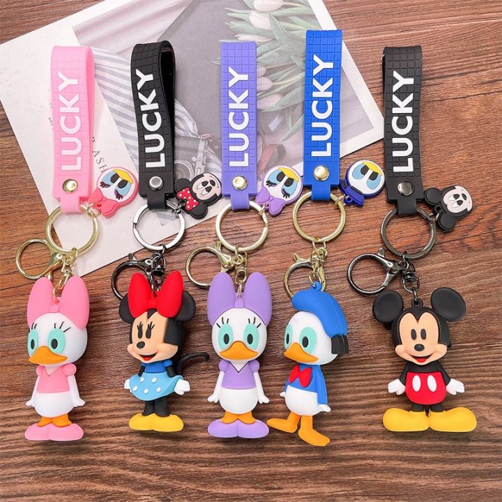 disney-mickey-mouse-clubhouse-cartoon-anime-pendant-pvc-keychain-holder-car-keyring-mobile-phone-bag-hanging-jewelry-kids-gifts-key-chains