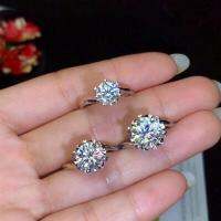 moissanite Classic style super hot gems comparable to diamonds 1 carat 2 carats