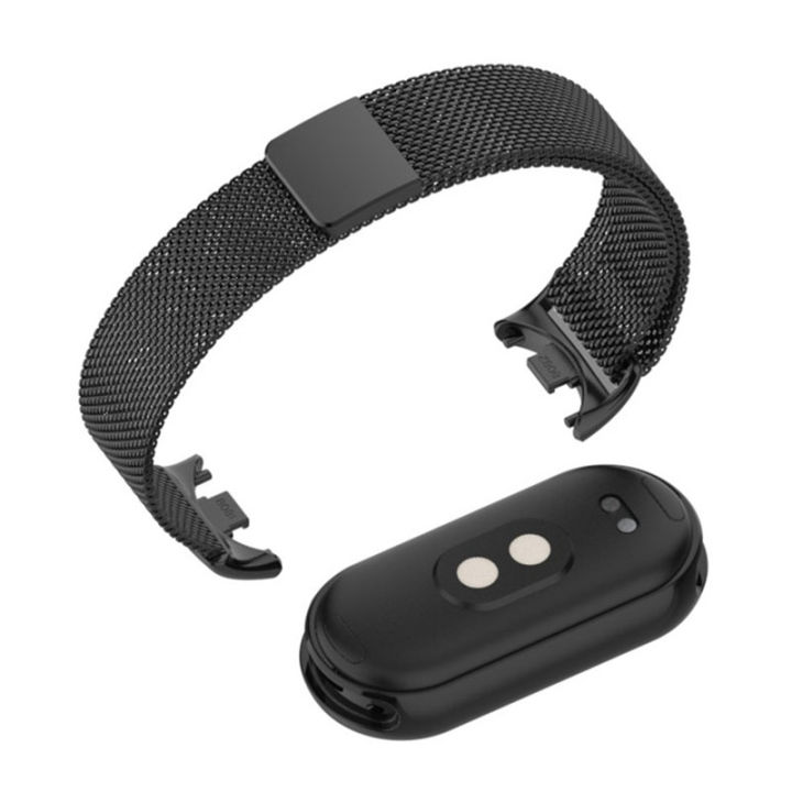 สายใส่ข้อมือพื้นฐานสำหรับสมาร์ทวอทช์8-nfc-miband-สายรัดข้อมือแม่เหล็ก8-nfc-สำหรับสมาร์ทแบนด์8สาย