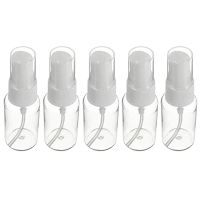 5Pcs Beauty Transparent Plastic Perfume Empty Spray Bottle Small with Fine Spray Bottle 20Ml