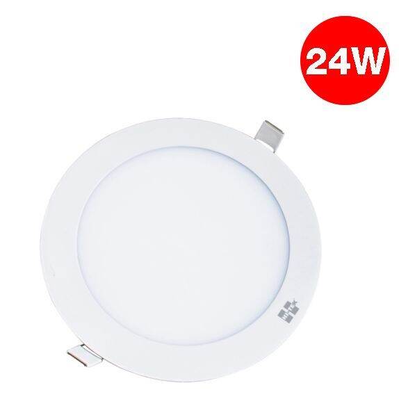 โคมพาเเนล-led-eco-series-ทรงกลม-24w-แบบฝังฝ้า-แสงขาว