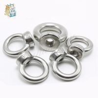 10Pcs DIN582 M3 M4 M5 M6 M8 304 Stainless Steel Marine Lifting Eye Nut Ring Nut Thread Nails  Screws Fasteners