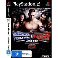 แผ่นเกมส์ WWE SmackDown vs. Raw 2010 PS2 Playstation2 คุณภาพสูง ราคาถูก