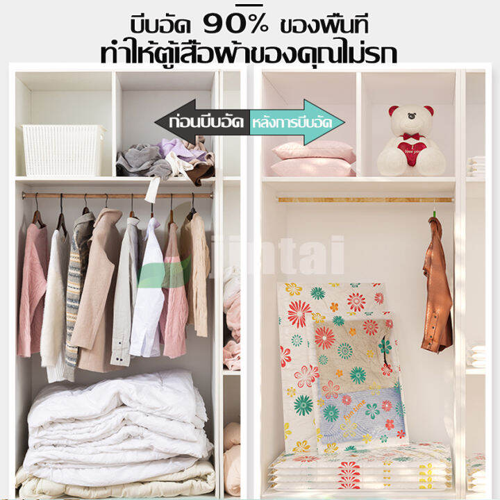 เก็บของใช้ในบ้าน-ถุงเสื้อผ้า-ถุงใส่เสื้อผ้า-ถุงเก็บเสื้อผ้า-ถุงสุญญากาศ-ถุงเก็บ-ถุงสูญญากาศ-จัดเก็บของ-กระชับพื้นที่-เก็บเสื้อผ้า