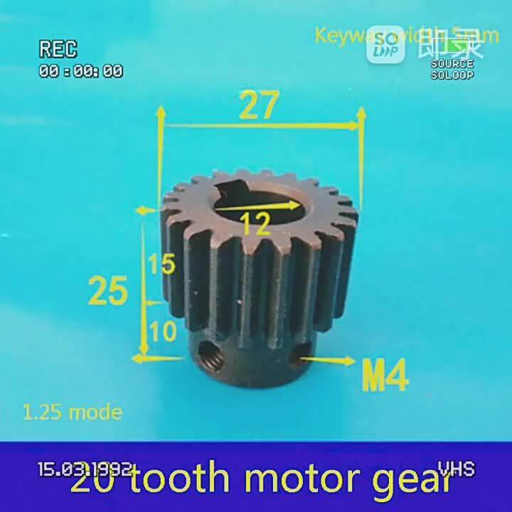 1PC Engraving Machine Stepper Motor Shaft Gear Pinion Servo Motor Wheel