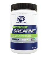 PVL 100% Pure Creatine ขนาด 300 g. ครีเอทีน แบบผง เพิ่มแรง เพิ่มพลัง