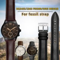 Untuk Fossil BQ2363/2453 ME3099 3052 3054 FS5380/5453 FS4735 FS4812 Tali Kulit Sapi Vintage Kulit Asli Gelang Jam 20 22Mm