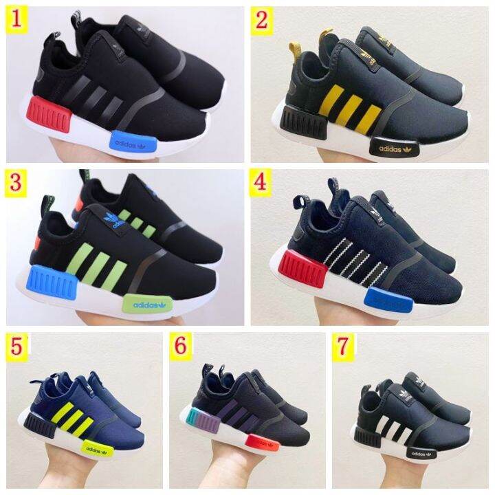 ของแท้-a-didas-nmd360-รองเท้ากีฬาลําลอง-แบบสวม-สําหรับเด็กผู้ชาย-และผู้หญิง