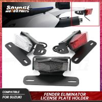 License Plate Holder LED Light For SUZUKI DRZ400SM DRZ400E DRZ400S Motorcycle Accessories Fender Eliminator Kit DR-Z400 S/E/SM