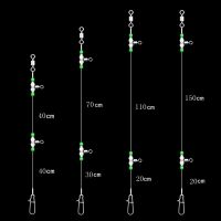 Fishing Tackle Line Swivels Night Luminous Beads Pins Rolling Connector Fishing Swivel Connector Rolling Barrel For Fishhooks