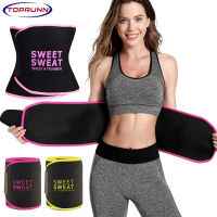 TopRunn Waist Trimmer Belt,Sweat Wrap, Tummy Toner, Low Back and Lumbar Support with Sauna Suit Effect, Abdominal Trainer