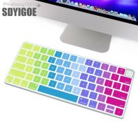 For Apple iMAC Keyboard Cover (2021 release) A2450 A2449 Magic Keyboard Stickers Protector Silicone Bluetooth keyboard case US