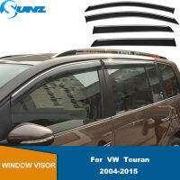 หน้าต่าง Visor สำหรับ VW Touran 2004 2005 2006 2007 2008 2009 2010 2011 2012 2013 2014 2015รถหน้าต่าง D Eflector Visor Shade ม่านบังแดด