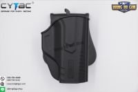 ซอง รุ่นT-Thumbsmart Holster  ยี่ห้อ Cytac รุ่น CZ P-07 (ซองปืนปลดนิ้วโป้ง)  ปืนที่ใส่ได้ CZ P-07, P-09  คุณสมบัติ : #วัสดุผลิตจาก โพลิเมอร์เกรดกองทัพ #น้ำหนักเบา แข็งแรงทนทาน #ซองปืนพกนอกปลดนิ้วโป้ง (ทำให้ชักปืนออกจากซองได้รวดเร็วและมีประสิทธิภาพมากขึ้น)