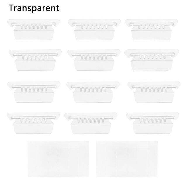 60 Pcs File Folder Tabs Hanging File Folder Tabs with Blank Inserts 2 ...