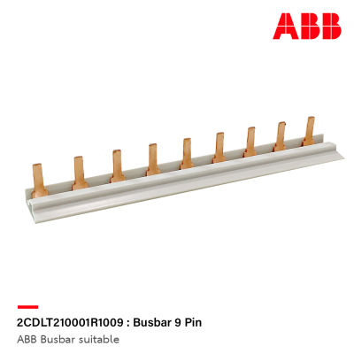 ABB : 2CDLT210001R1009 : Busbar 9 Pin Space for auxiliary contatct (MCB) รหัส Busbar 9 Pin - เอบีบี สั่งซื้อได้ที่ ACB Officlal Store