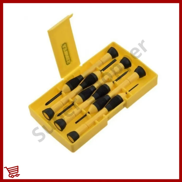 Stanley Mini Screwdriver Set Precision Jewelry tools 6pcs Lazada PH