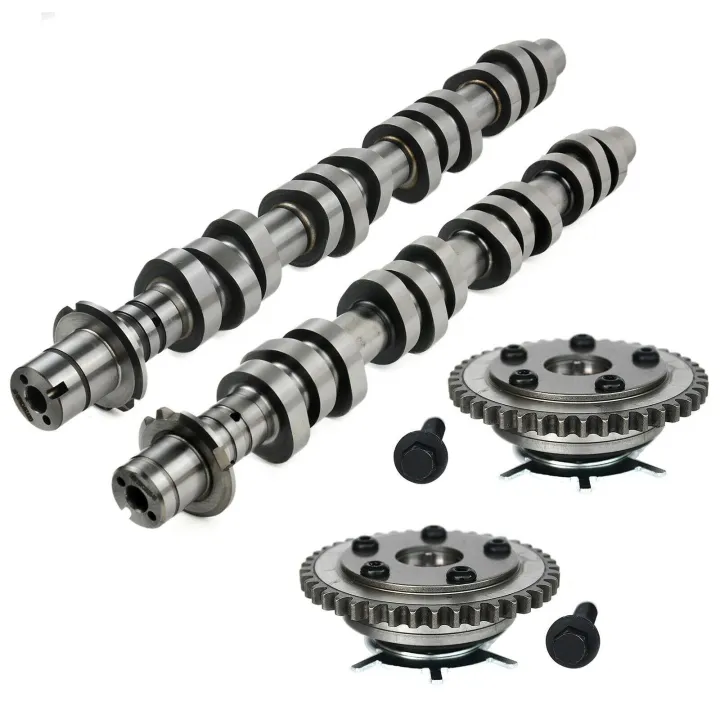 1 AP03 Left+Right Camshaft & 2* Cam Phasers W/ Bolt For Ford Expedition