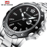 Watch For Men 3ATM Waterproof Fashion Original Quartz Calendar Movement Stainless Steel Dress Banquet Chronograph Watches Reloj