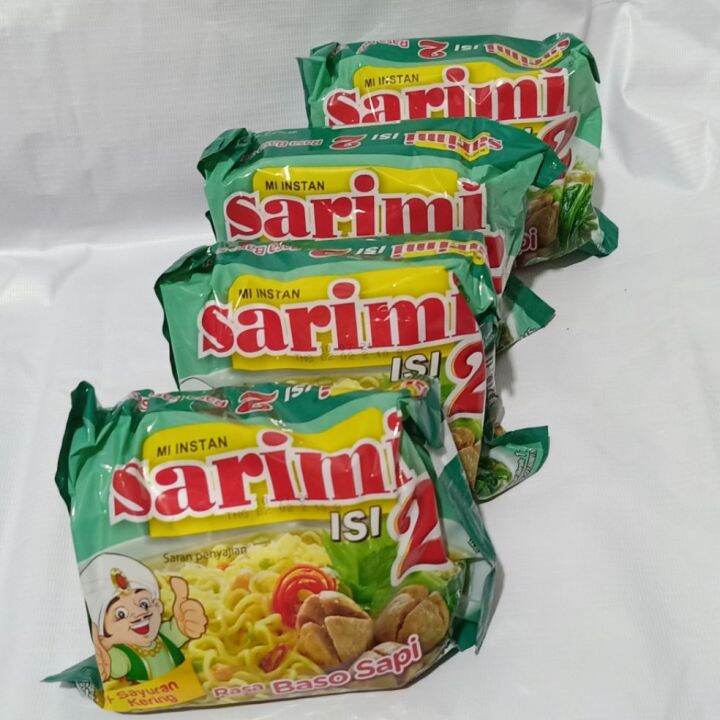 Sarimi Isi 2 Rasa Baso Sapi Paket 4 Bungkus Lazada Indonesia