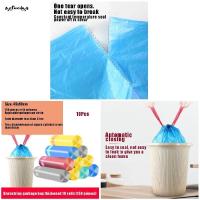 SUC 15 Counts/Roll Disposable Garbage Bag Trash Bags For Bathroom Trash Can Kitchen Bin Liners New