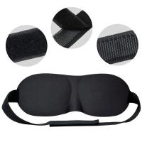 3D Sleep Mask Sleeping Eye Mask Eyeshade Cover Shade Eye Patch Lightweight Soft Portable Blindfold Travel Eyepatch Comfortable Adhesives Tape