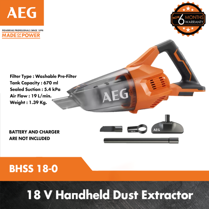 18V Handheld Dust Extractor
