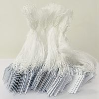 1000Pc Price Tags with String Attached White Marking Tag Small Paper Price Labels Clothing for Pricing Jewelry Yard Sale