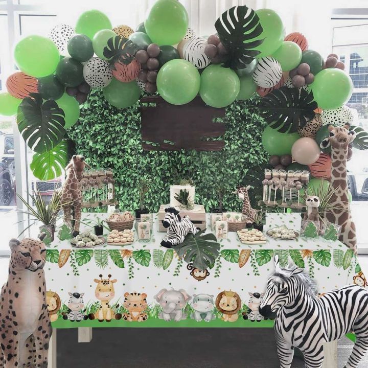 jungle-animal-tableware-set-for-kids-birthday-party-decorations-paper-plates-cups-latex-balloons