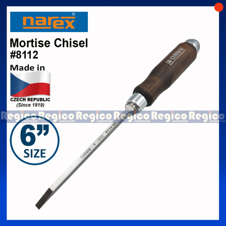 Mortise Chisel  Narex Mortise Chisel 4 pc Set for Woodworking