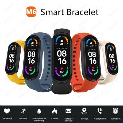 ✟✉ M6 Smart Band Bracelet Men Women Smarthwatch Blood Pressure Fitness Tracker Smartband Wristbands For iPhone Xiaomi Android Watch