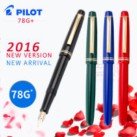 PILOT 78g 78g+ 22k golden original Iridium fountain pen students practice calligraphy ef f m nib ink cartridge con50 converter